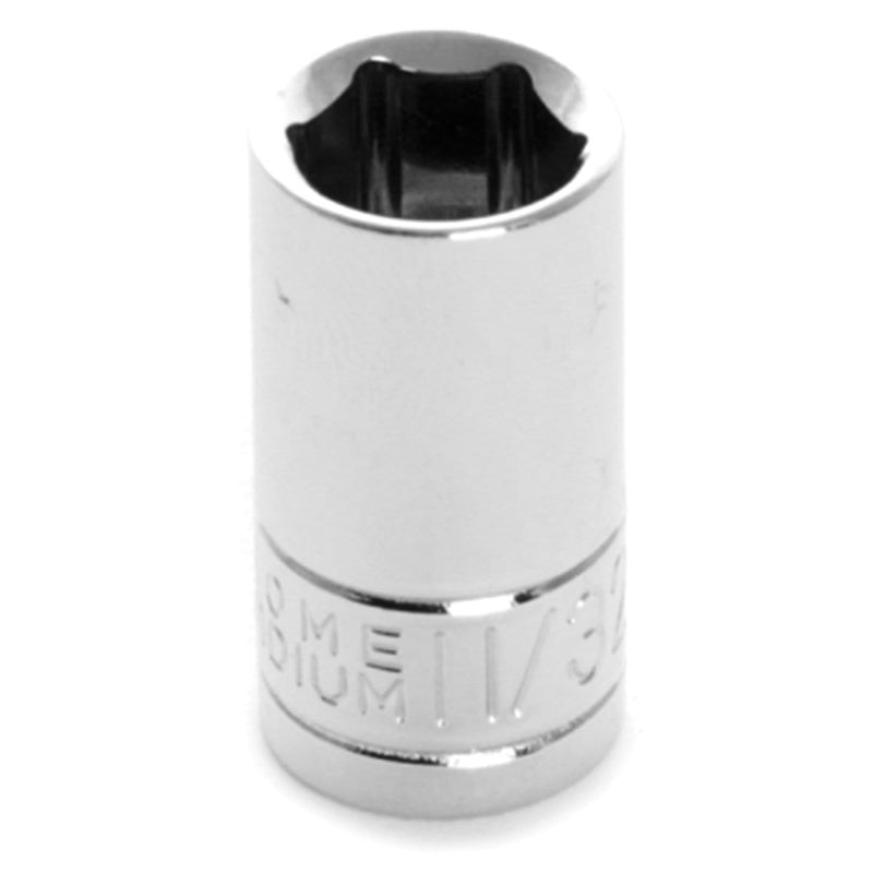 Wilmar Corp. / Performance Tool W36011 1/4'' Dr 6Pt Std. Socket 11/32 - Pelican Power Tool
