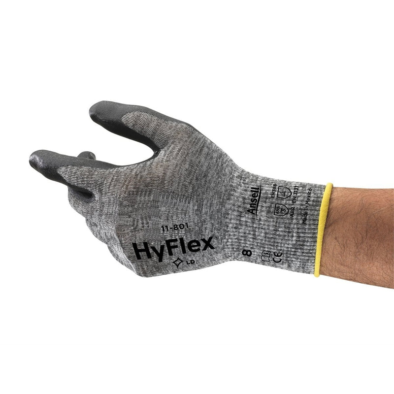 ANSELL 11801090 Glove Hyflex 11-801 Indust Sz 9 12Pk - Pelican Power Tool