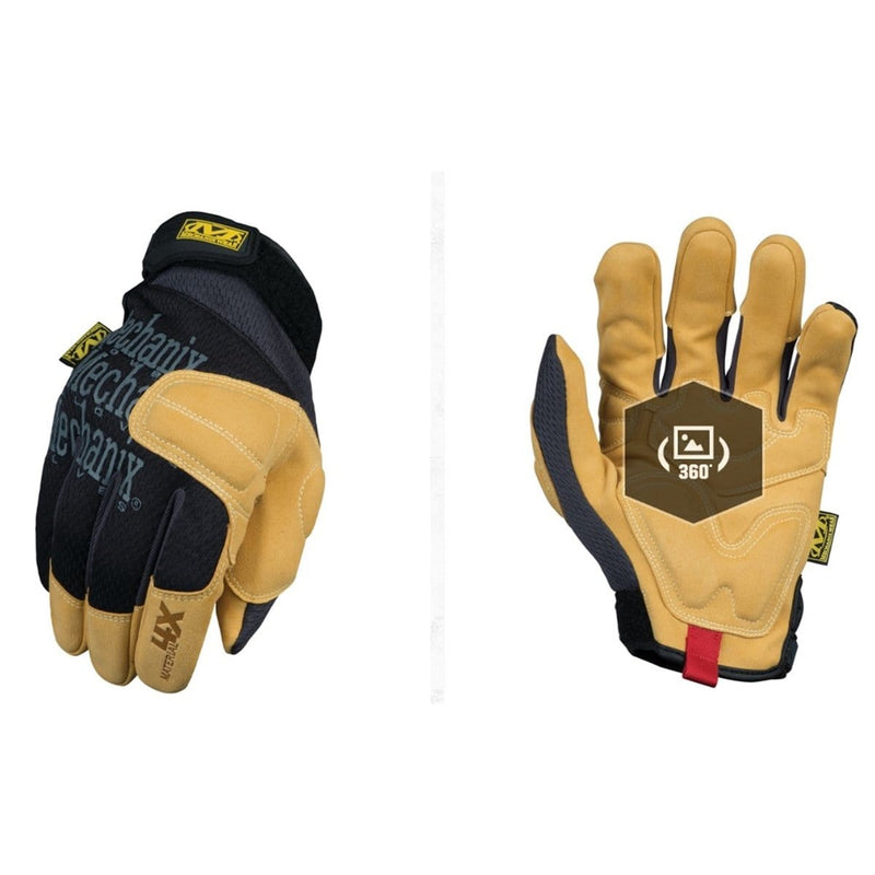 Mechanix Wear PP4X-75-008 Material4X Padded Palm Glove Sm - Pelican Power Tool