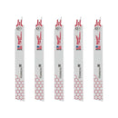 Milwaukee 48-00-5788 9" 18 Tpi The Torch Sawzall Blades (5-Pk) - Pelican Power Tool