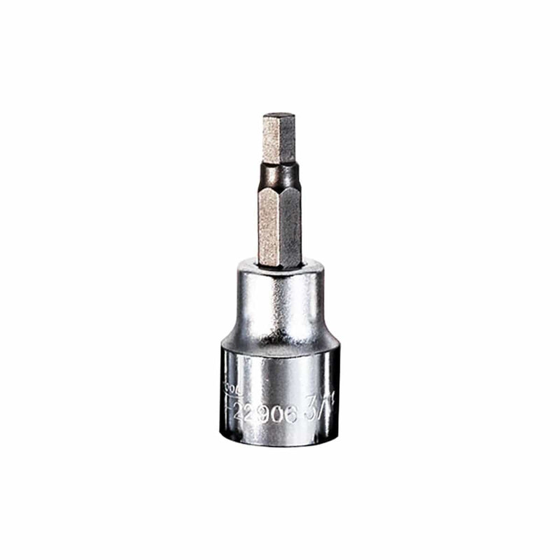 K Tool International KTI-22906 3/16 " X 3/8 " Dr Sae Hex Bit, Each - Pelican Power Tool