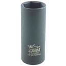 K Tool International KTI-38223 Soc 23Mm 1/2D Imp 6Pt Dp Blk - Pelican Power Tool