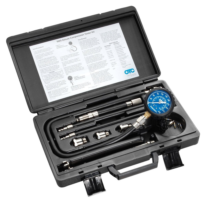 OTC 5605 Deluxe Compression Tester - Pelican Power Tool