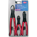 Knipex 002005US 3-Piece High Leverage Diagonal Cutter Set - Pelican Power Tool