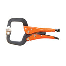 ANGLO AMERICAN GR22406 Grip-On 6" C-Clamp With Swivel Tips (Epoxy) - Pelican Power Tool
