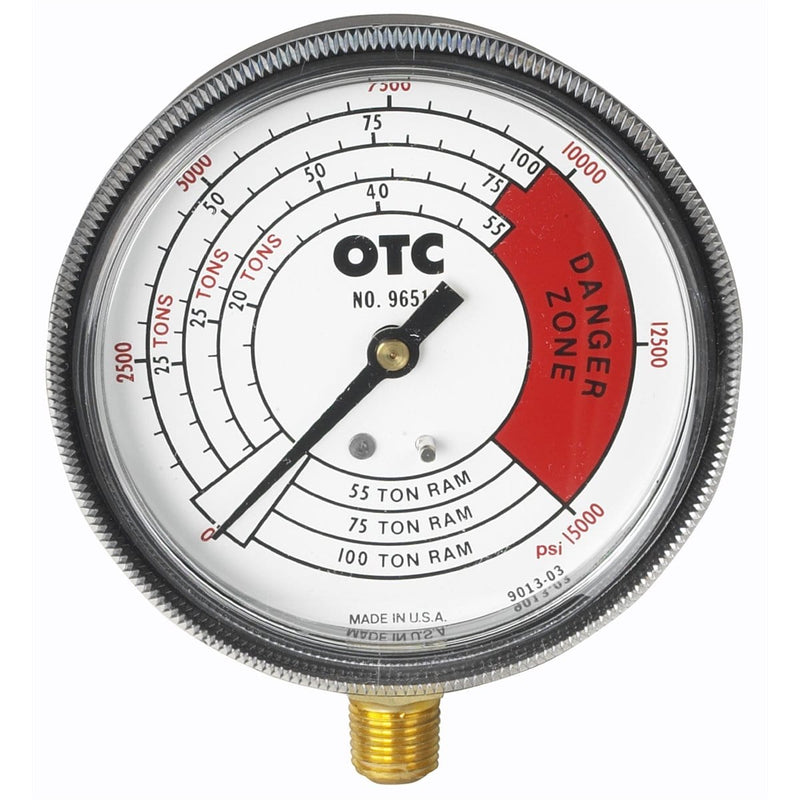 OTC 9651 Gauge Pressure And Tonnage 4 Scales - Pelican Power Tool