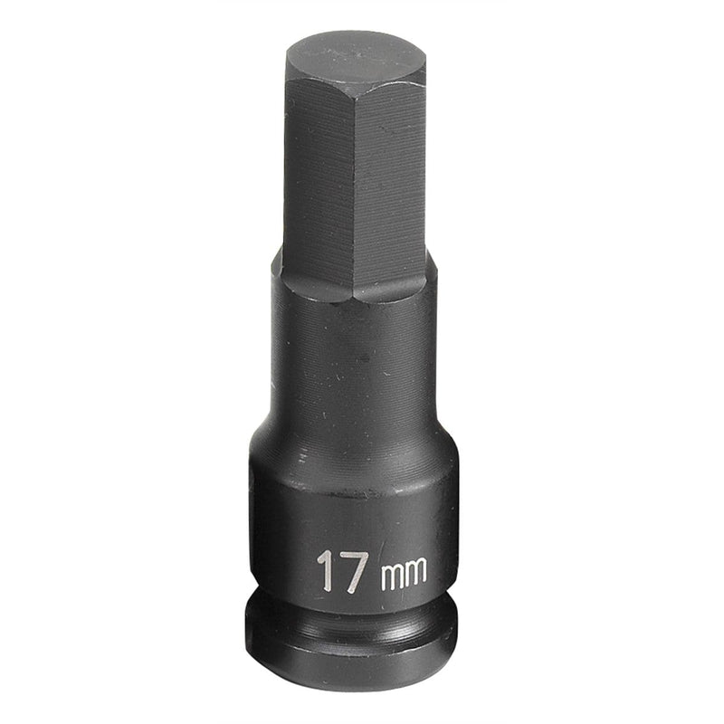Grey Pneumatic 2917M 1/2 in. Drive x 17mm Hex Driver - Pelican Power Tool