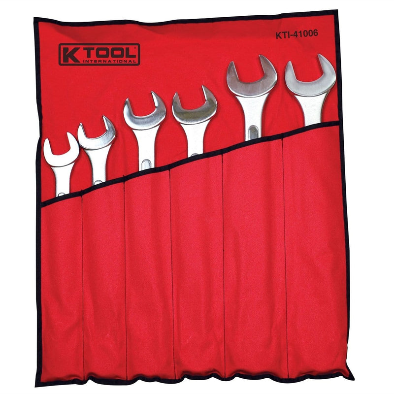 K Tool International KTI-41006 Wrench Set Combination Jumbo 6 Pc - Pelican Power Tool