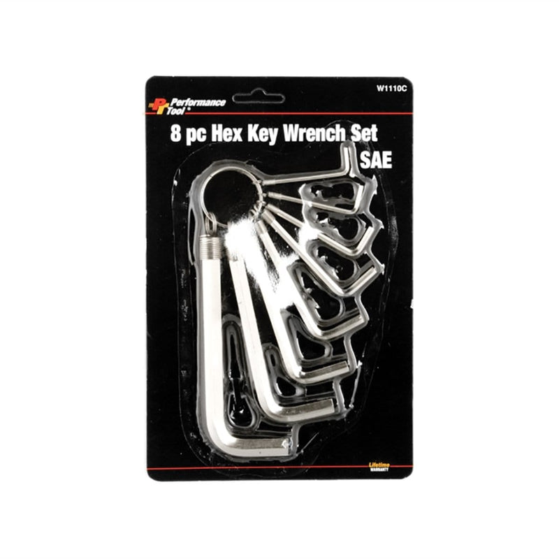 Wilmar Corp. / Performance Tool W1110C HD SAE Key Set - Pelican Power Tool