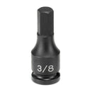 Grey Pneumatic 1911M Impact Hex Bit Socket, 3/8 in. Drive, 11mm Hex Bit, 2 in. Long - Pelican Power Tool