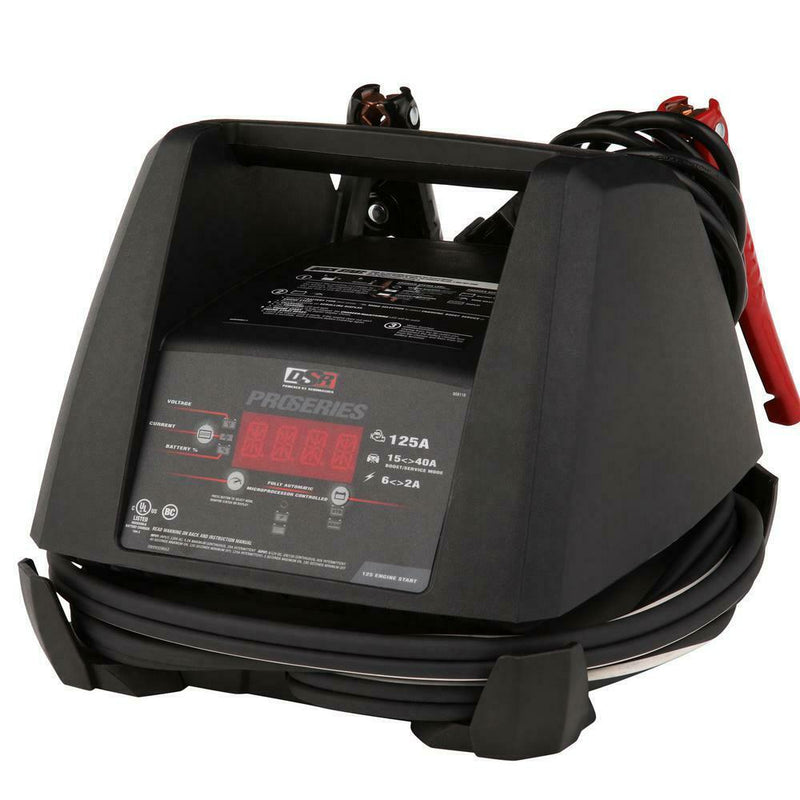 Schumacher Electric DSR118 125/40 15/2 Amp Charger With Service Mode - Pelican Power Tool