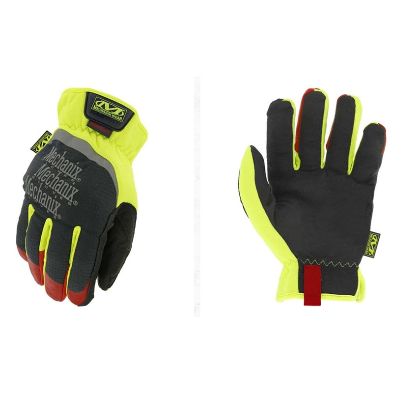 Mechanix Wear SFF-X91-010 Hi-Viz Fastfit D4-360 Glove Large - Pelican Power Tool