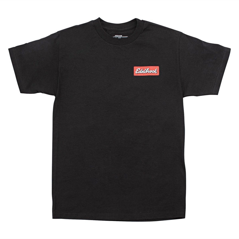 EDELBROCK 289060 Badge T-Shirt Black S - Pelican Power Tool