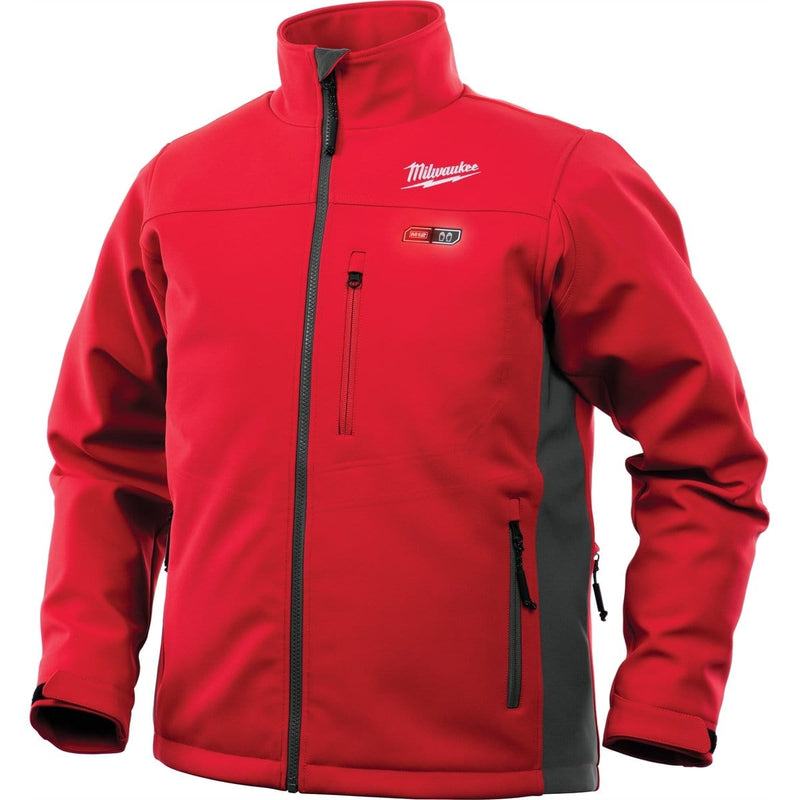 Milwaukee 202R-212X M12 Heated Toughshell Jacket Kit 2X (Red) - Pelican Power Tool