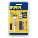 Hanson 3057011DS Drive Guide Set Magnetic (Philips Insert, Sq Recess Insert, Slotted Insert Bits) - 7 Pc. - Pelican Power Tool