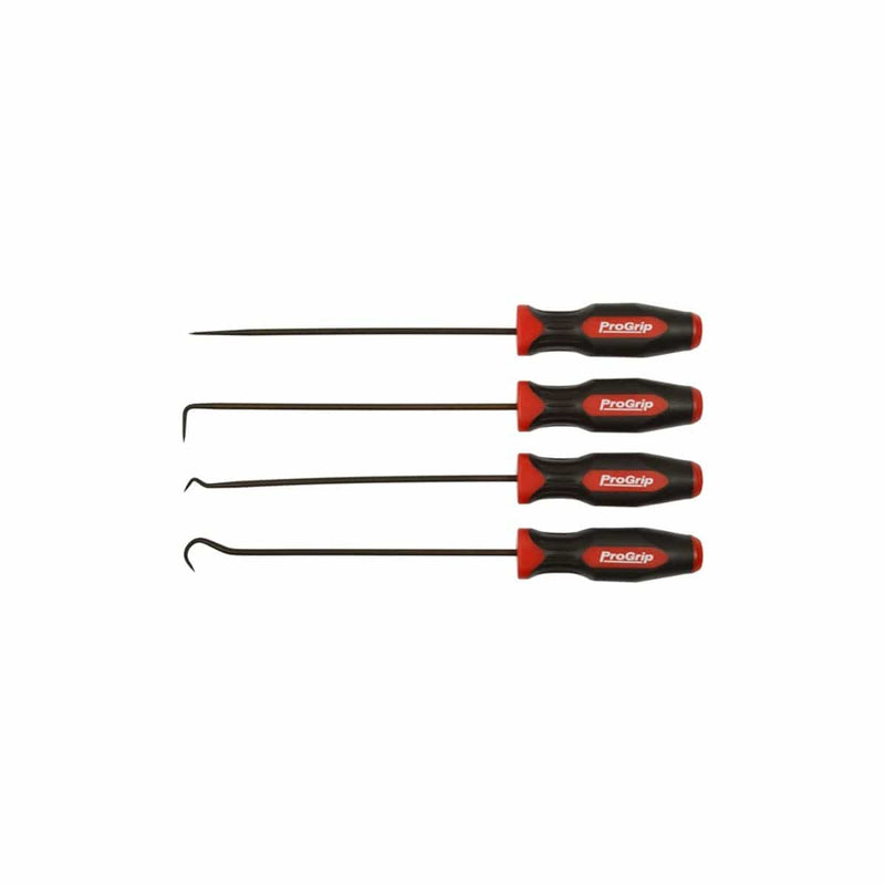 Mayhew 13091 4-Pc Progrip Mini Long Pick Set - Pelican Power Tool