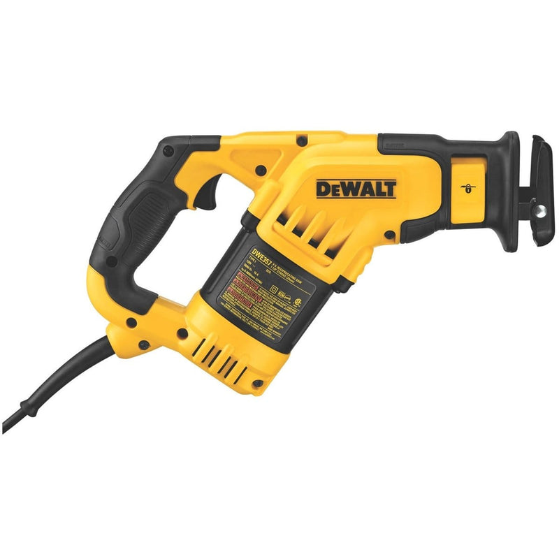 DeWalt DWE357 12 Amp Corded Compact Reciprocating Saw - Pelican Power Tool