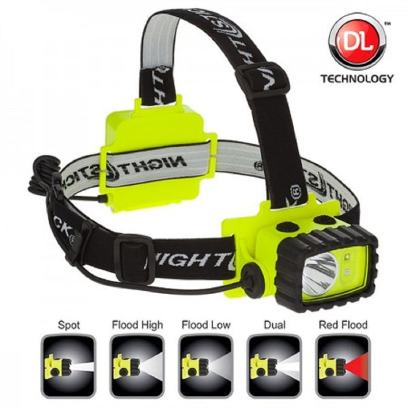 Bayco XPP-5456G Bayco Nightstick Cree Led Headl Amp White And Red Led'S Hi-Viz Green Base - Pelican Power Tool