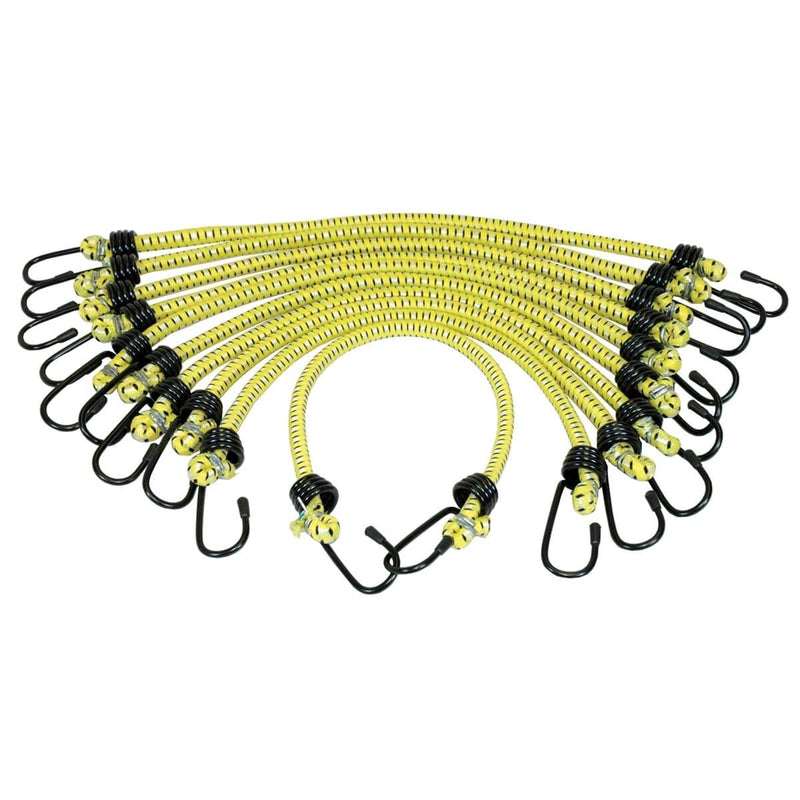 K Tool International KTI-73834 Bungee Cord 13/32In. X 48In. Heavy Duty 10/Pk - Pelican Power Tool