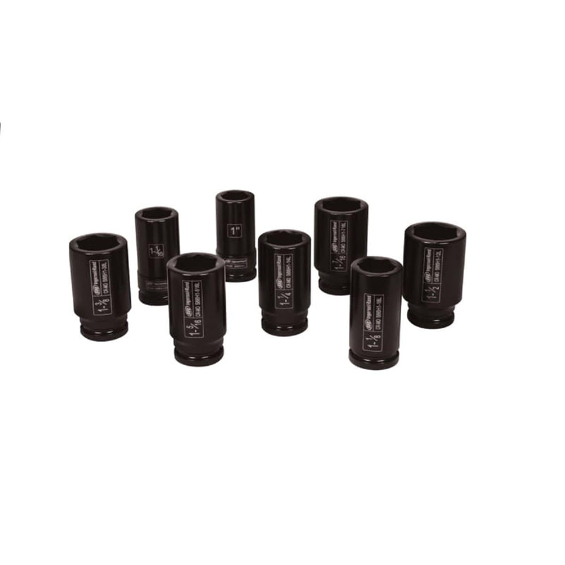 Ingersoll Rand IRTSK6H8LN 3/4" Drive Sae Deep Impact Socket Set, 8 Piece - Pelican Power Tool