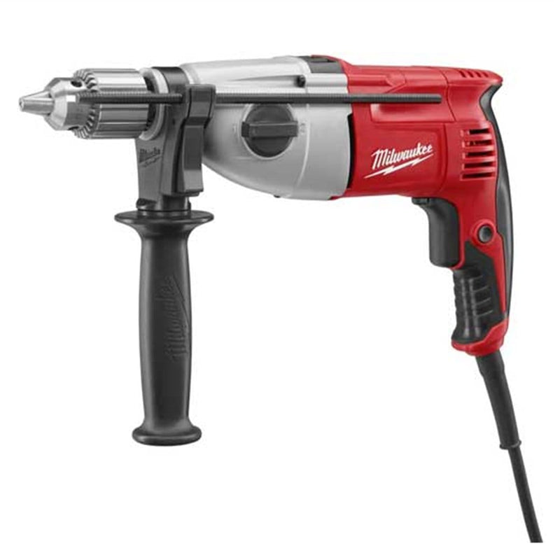 Milwaukee 5378-21 1/2" Pistol Grip Dual Torque Hammer Drill Case, 0-1350/0-2500 Rpm, 120V Ac Corded - Pelican Power Tool