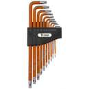 Titan 12734 10-Pc 5-Lobe Tamper Resistant L-Shap - Pelican Power Tool