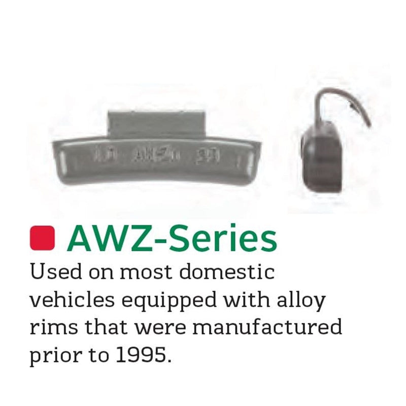Wegmann Automotive AW050Z Bx/25 0.50 Oz Aw Series Zinc - Pelican Power Tool