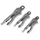 OTC 6720 Flare Nut Locking Plier Set, 3 Pieces - Pelican Power Tool