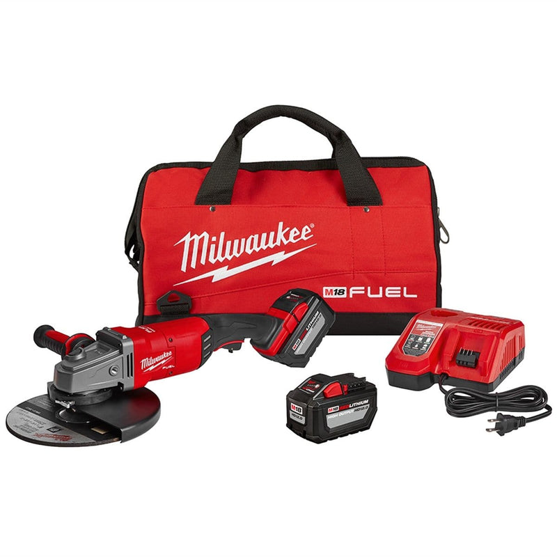 Milwaukee 2785-22HD M18 Fuel 7" / 9" Large Angle Grinder 2 Batt Kit - Pelican Power Tool