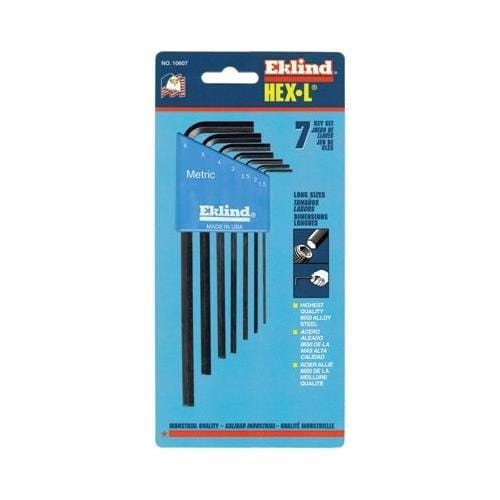 Eklind Tool Company 10607 Hex Key Set 7 P - Pelican Power Tool