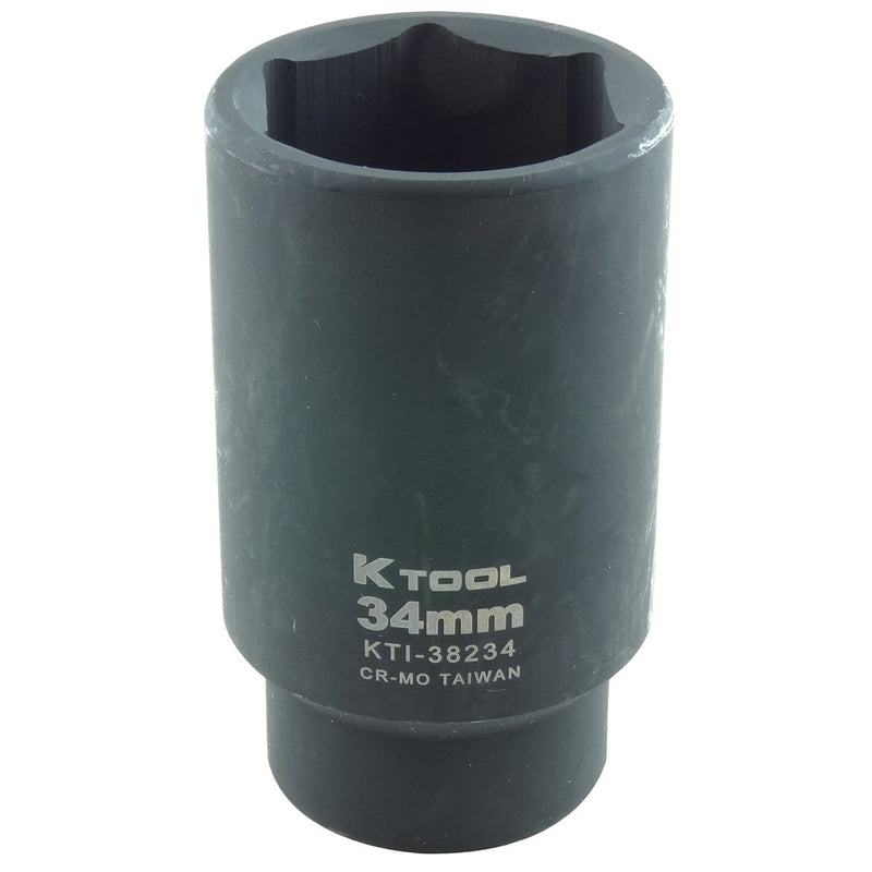 K Tool International KTI-38234 Soc Imp Met 1/2Dr 34Mm - Pelican Power Tool