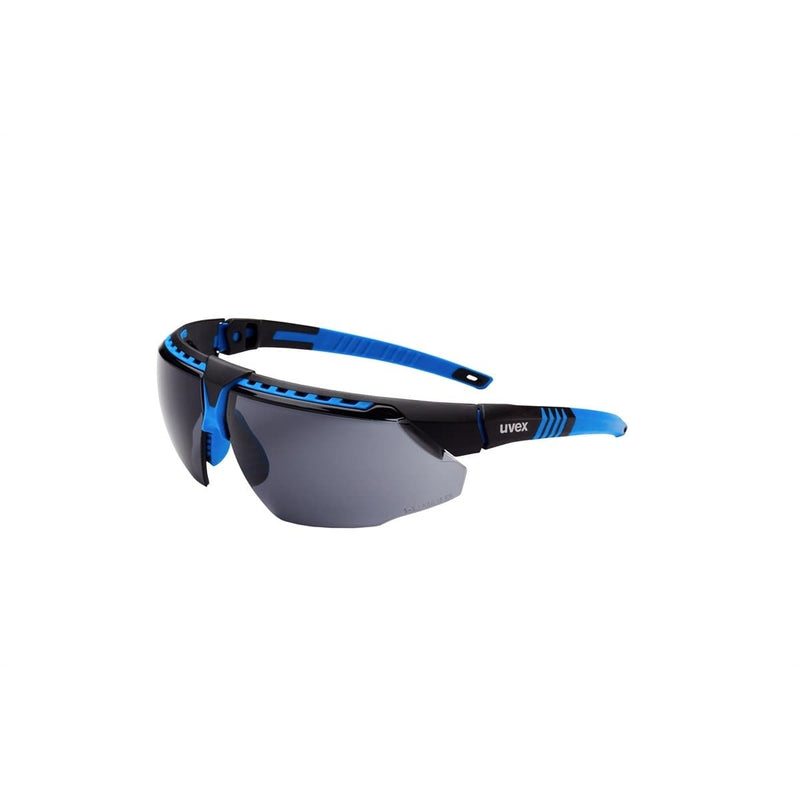 Uvex S2871HS Uvex Avatar Glasses Blk/Blue Gray Hsaf - Pelican Power Tool