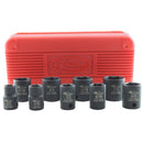 K Tool International KTI-32100 Soc Set Imp 3/8" Dr Standard 9 Pc. - Pelican Power Tool