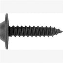 Auto Body Doctor DYN-6333 Phillips Flat Top Trim Screws, Size: 8 x 3/4", 1/2" OD Washer, Finish: Black, Qty: 10 - Pelican Power Tool