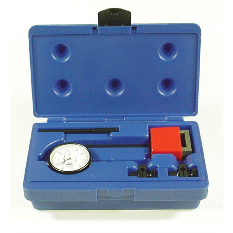 Central Tools 6410 Dial Indicator Set 1 Mag Long Range - Pelican Power Tool