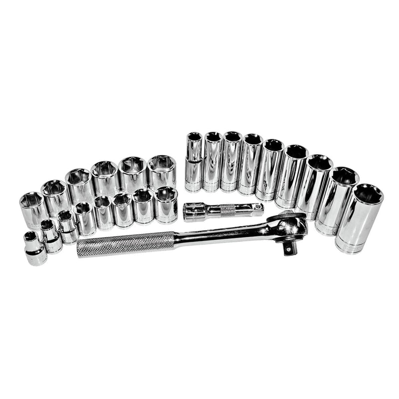 K Tool International KTI-27000 Soc Set 3/8" Dr 26 Pc Mm - Pelican Power Tool
