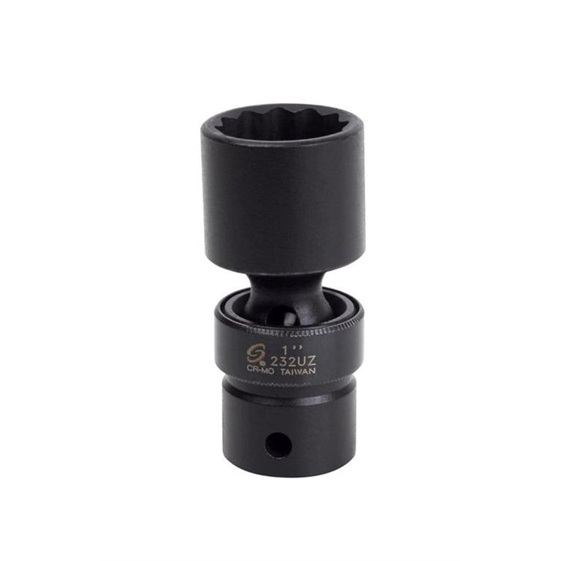 Sunex 232UZ 1/2" Dr. 1" 12 Point Universal Impact Socket - Pelican Power Tool