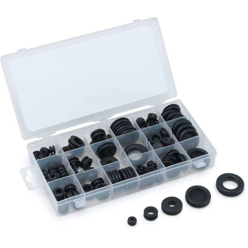 Titan 45214 125-Pc Rubber Grommet Assortment - Pelican Power Tool