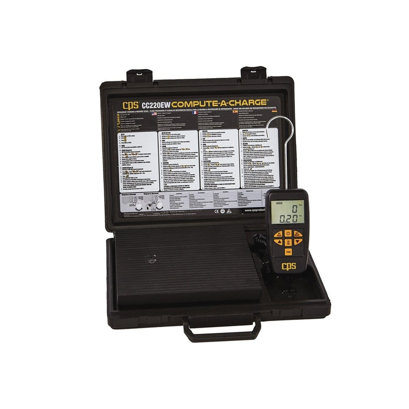 CPS Products CC220EW Electronic Refrigerant Scale - Pelican Power Tool