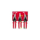 Milwaukee 48-22-4533 3-Piece Aviation Snips Left, Right, Straight Set - Pelican Power Tool