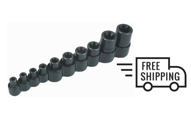 Lisle 26280 E Torx E5-E20 Socket Set - Pelican Power Tool