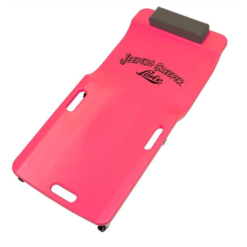 Lisle 93602 Low Profile Plastic Creeper (Pink) - Pelican Power Tool