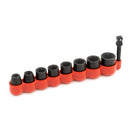 Titan 48001 9 Pc. 3/8" Drive Sae Impact Socket Set - Pelican Power Tool