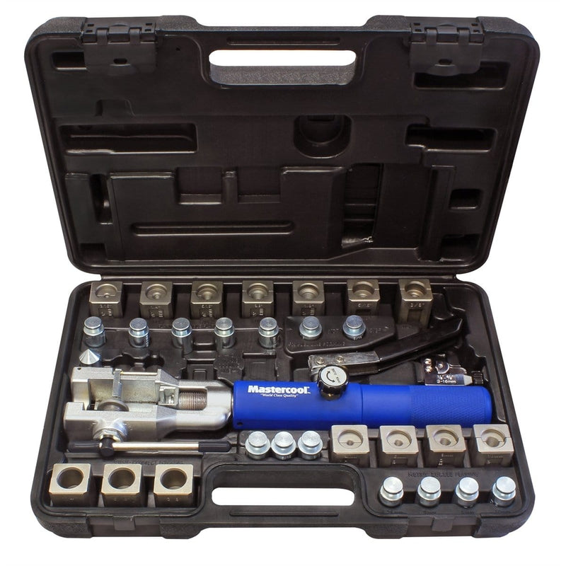 Mastercool 72475-PRC Universal Hydra Flaring Tool Set W/ Tube Cutter Nd - Pelican Power Tool