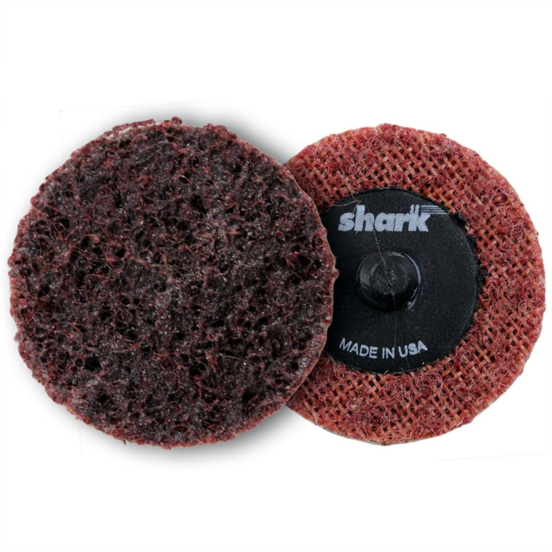 Shark Industries 13018 25Pk 2In Surface Prep Disc Med. (Maroon) - Pelican Power Tool