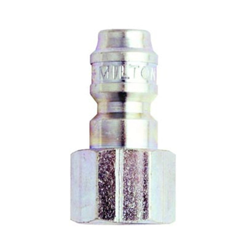 Milton Industries 1764 1/4" Female Straight Thru Plug - Pelican Power Tool