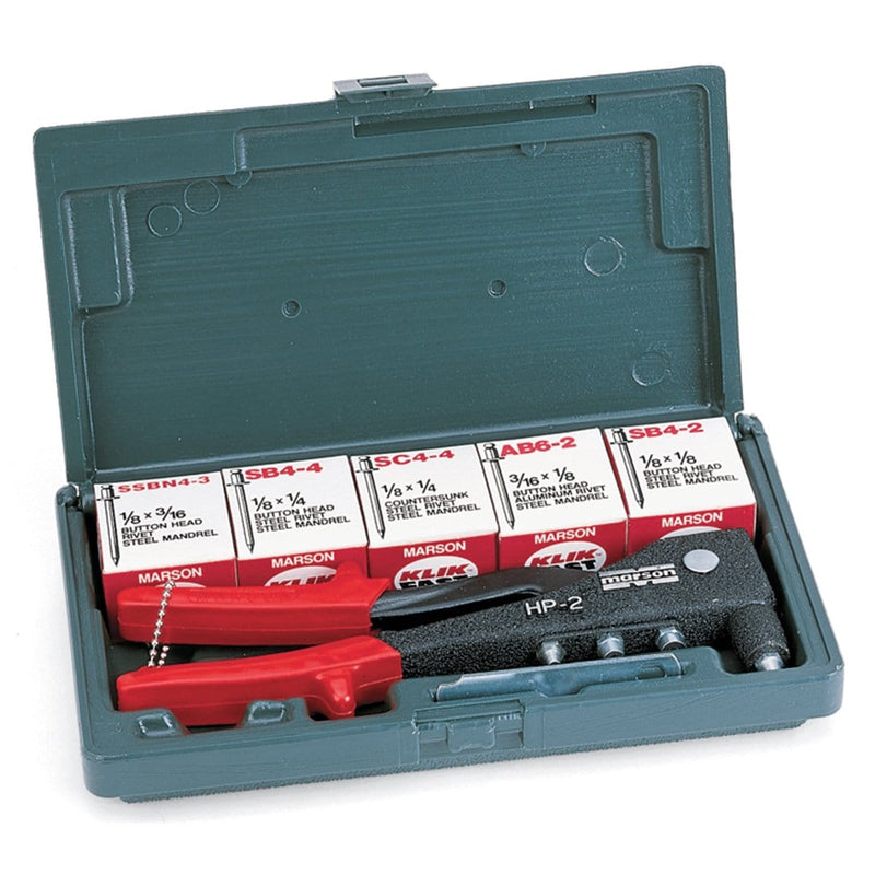 Marson 39001 Riveter Hand Kit Hp-2 W/Rivets - Pelican Power Tool