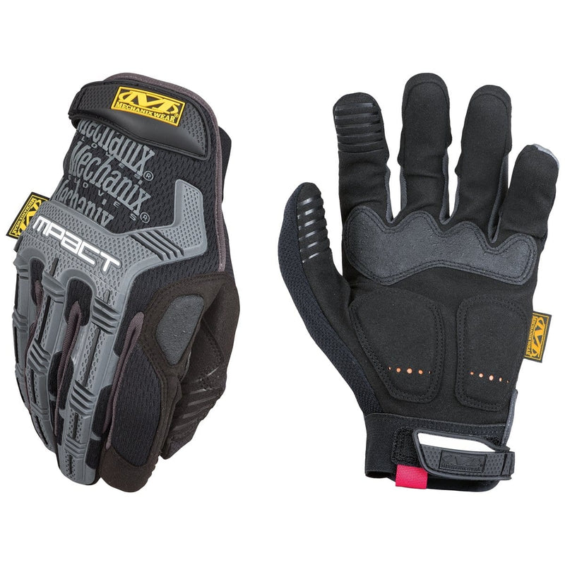 Mechanix Wear MPT-58-011 Xl Mpact Glove D30 Hi Imp Blk/Gry - Pelican Power Tool