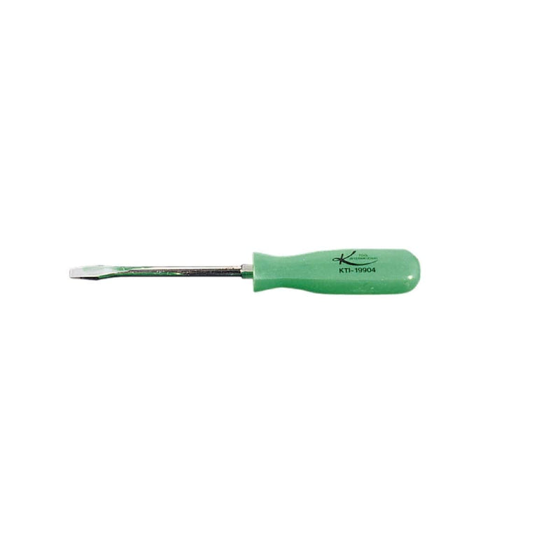 K Tool International KTI-19904 Screwdriver Standard 4" Green - Pelican Power Tool