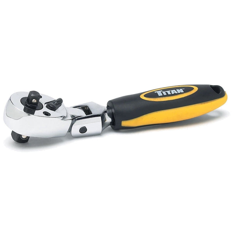 Titan 11350 Flex Hd Ratchet Stubby 1/4 &3/8" Dr - Pelican Power Tool